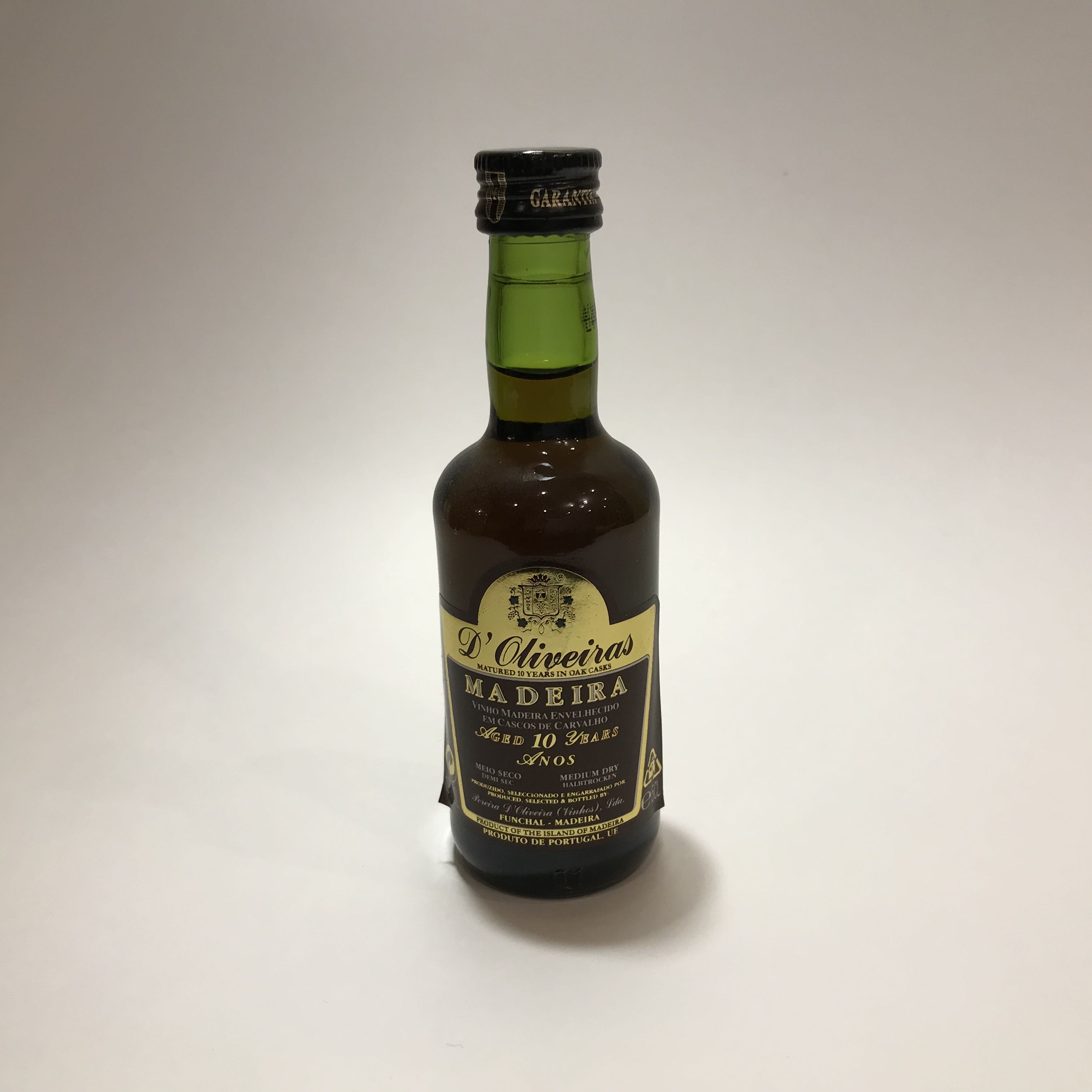 D'Oliveiras Madeira 10 y.o.